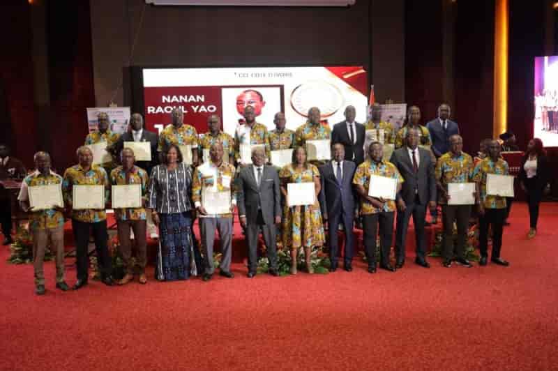 CCI-CI : 94 agents élevés en modèles du travail bien fait