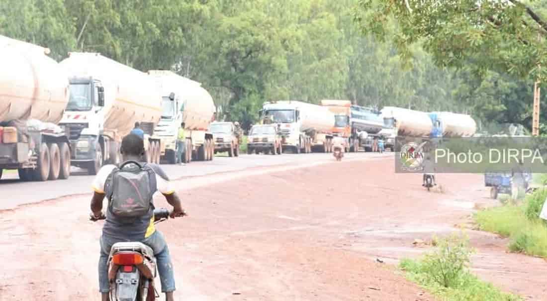 Mali-Sénégal : l’armée face à la menace terroriste protège le commerce