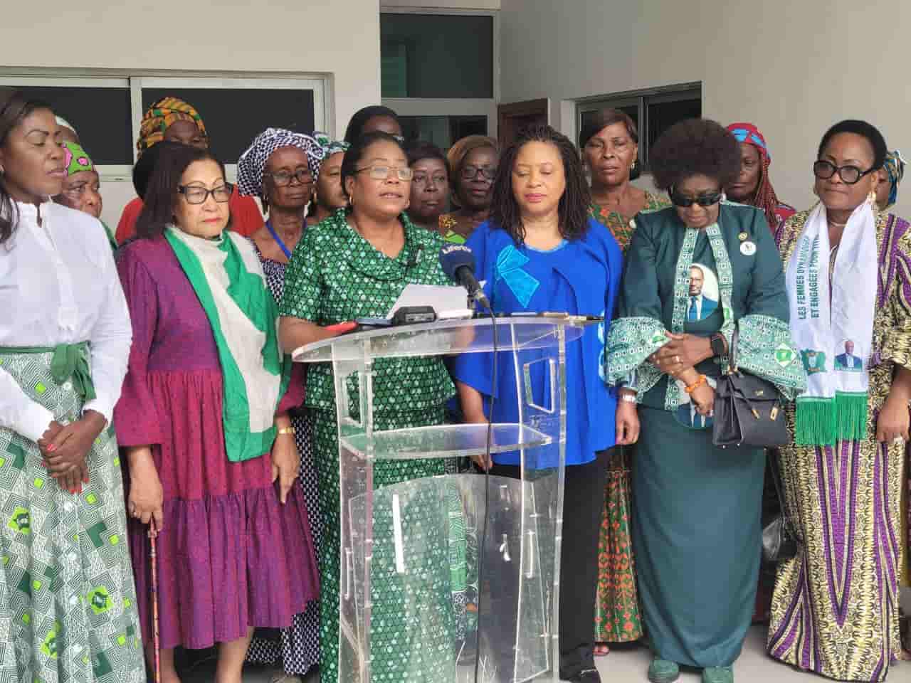 Côte d’Ivoire : les femmes du PPA-CI et du PDCI unies pour la paix et des élections inclusives