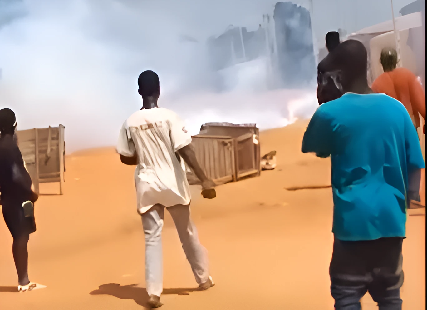 Daloa sous tension : affrontements entre manifestants et forces de l’ordre à l’approche du scrutin présidentiel