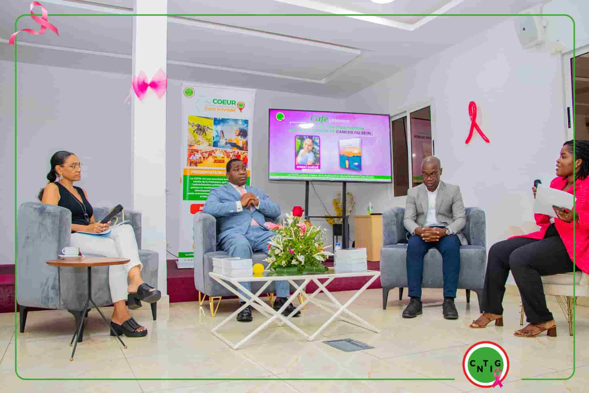 CNTIG : un Café littéraire organisé dans le cadre du spécial OCTOBRE ROSE