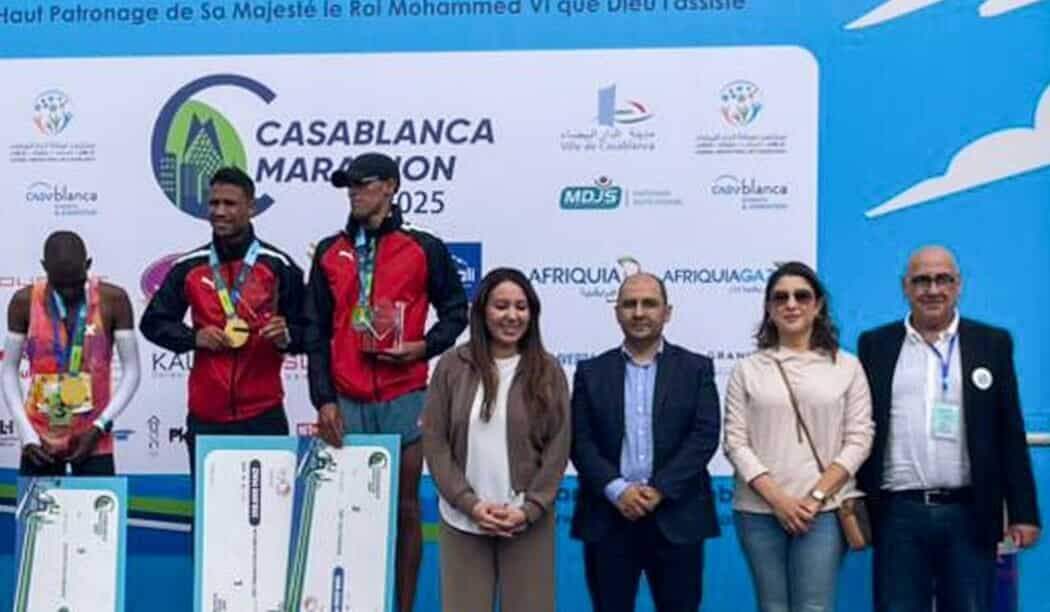 Marathon de Casablanca 2025 : Dazza et Bouasriya dominent plus de 10 000 coureurs internationaux