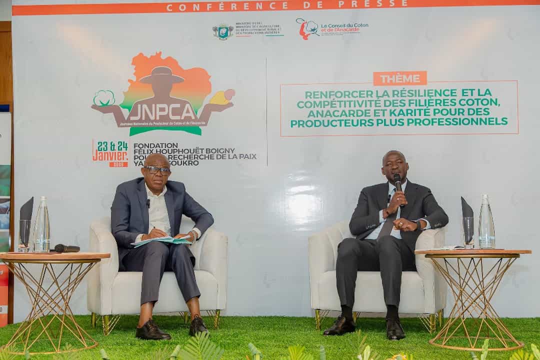 JNPCA 2026 : Yamoussoukro au cœur des filières coton, anacarde et karité