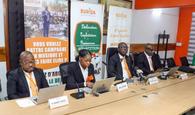 Droits d’auteur : le BURIDA distribue plus de 2,5 milliards FCFA et alerte sur l’exploitation des œuvres en période électorale