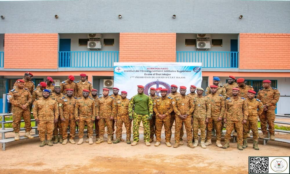 Burkina Faso: le Capitaine Ibrahim Traoré à l’IEMS-TA  transmet une vision d’excellence à la future élite militaire burkinabè