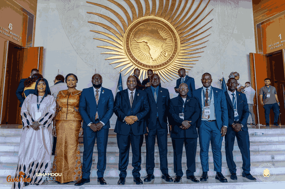 Guinée : Retour stratégique sur la scène africaine lors du 39ᵉ sommet de l’UA à Addis-Abeba