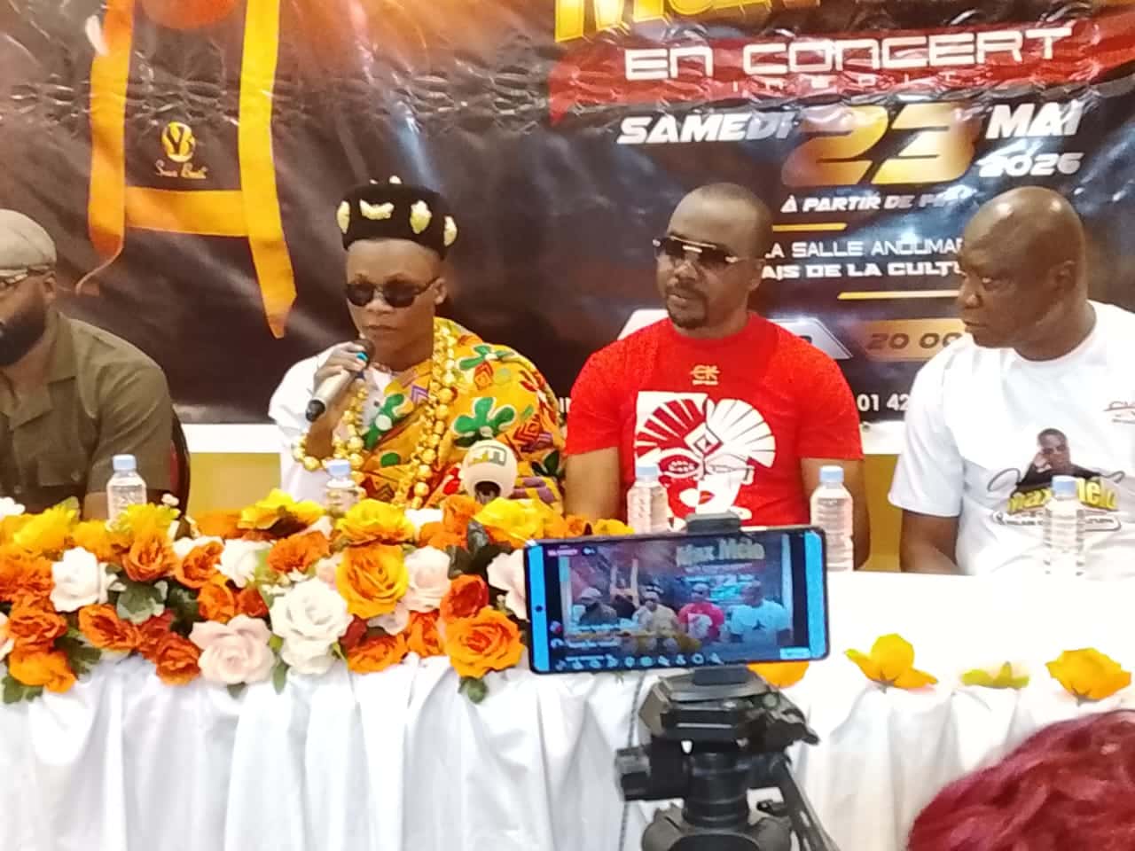 Musique : le concert de Max Mélo, un plaidoyer pour l’accès équitable à la scène artistique