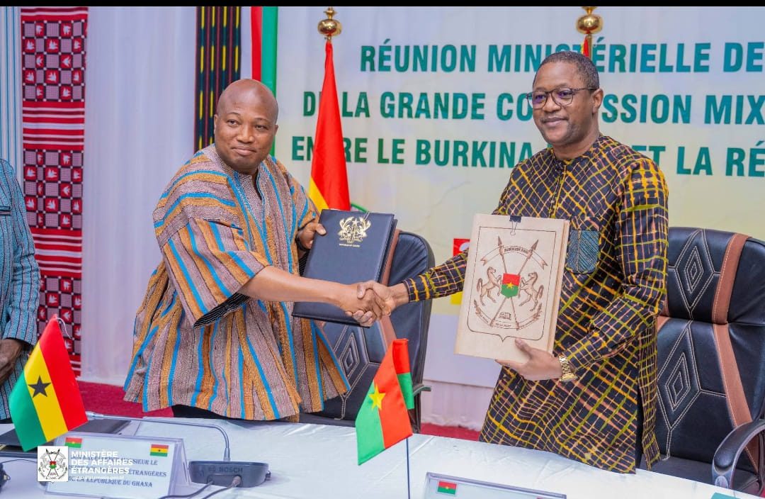 Burkina Faso et Ghana signent sept accords pour renforcer l’axe Ouagadougou-Accra