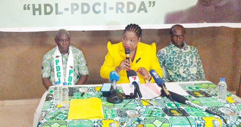 PDCI-RDA : Valérie Yapo lance un courant interne et ouvre un nouveau front dans la crise du parti