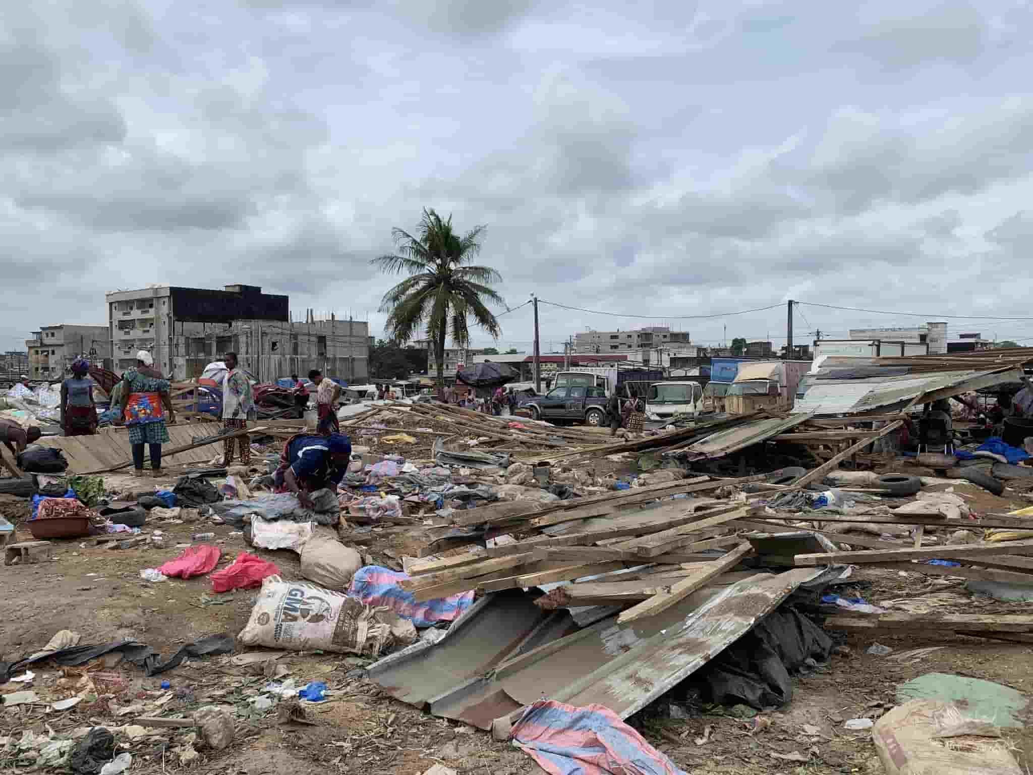 Le FOSCAO appelle à suspendre les déguerpissements à Abidjan durant la saison des pluies