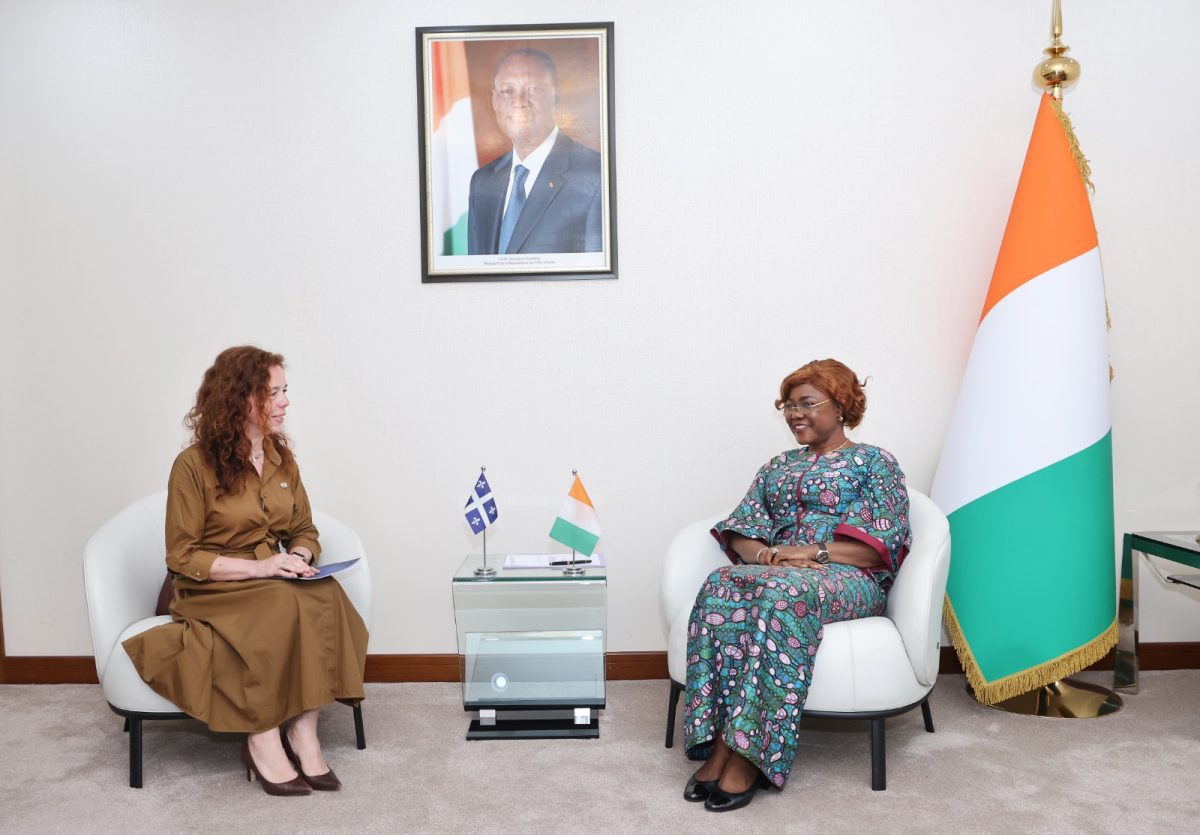 Coopération Côte d’Ivoire–Québec : Abidjan et Québec veulent renforcer un partenariat vieux de plus de 40 ans