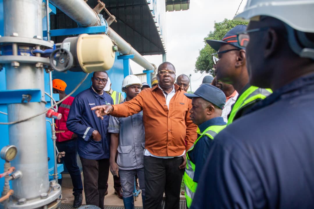 Eau potable : Amédé Kouakou inspecte les ouvrages de Bouaké et Niakara et alerte sur les menaces liées aux lotissements