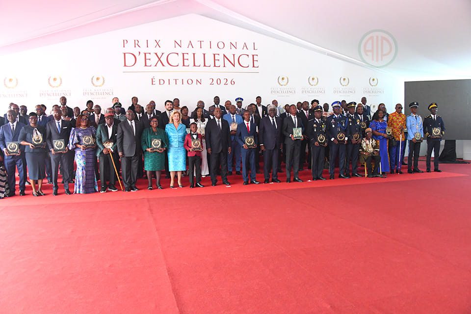 Prix national d’excellence 2026 : 80 acteurs du développement distingués en Côte d’Ivoire