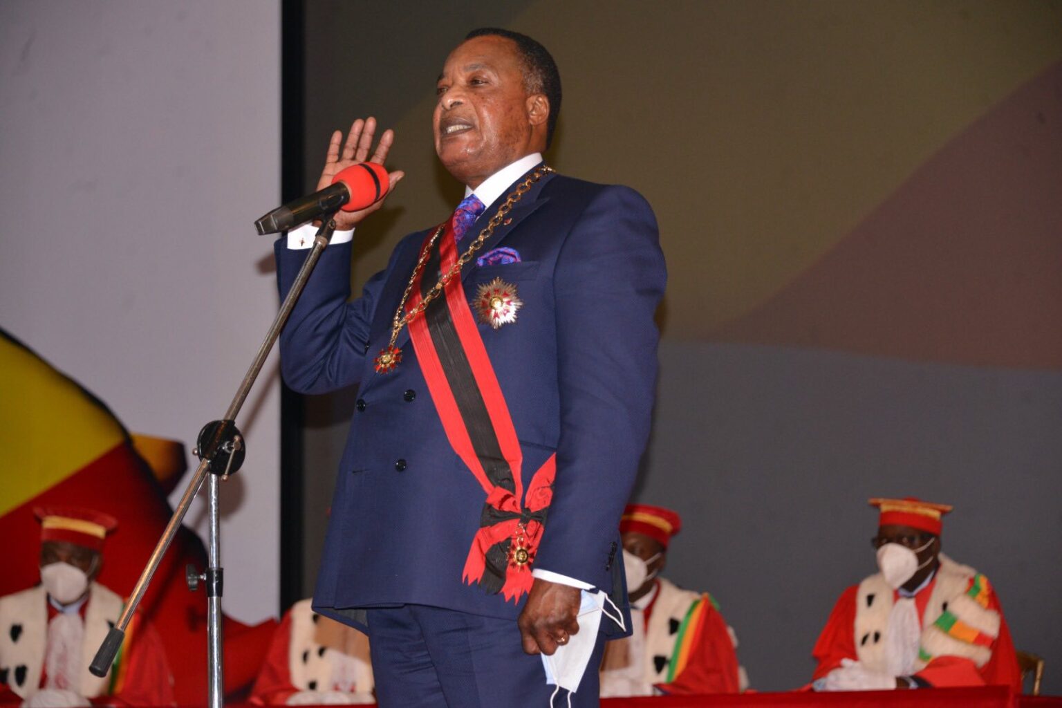 Congo : pour le 66ᵉ anniversaire de l’indépendance, Sassou Nguesso exige des résultats